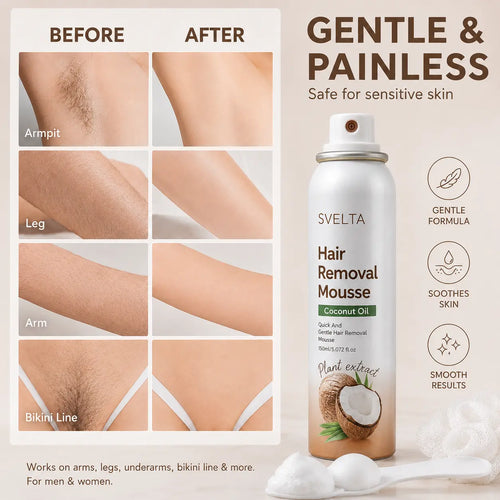 Fast-Acting Hair Removal Mousse