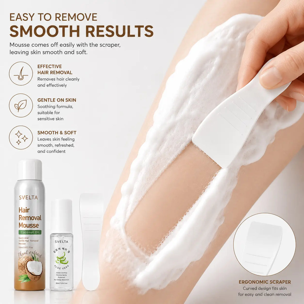 Fast-Acting Hair Removal Mousse